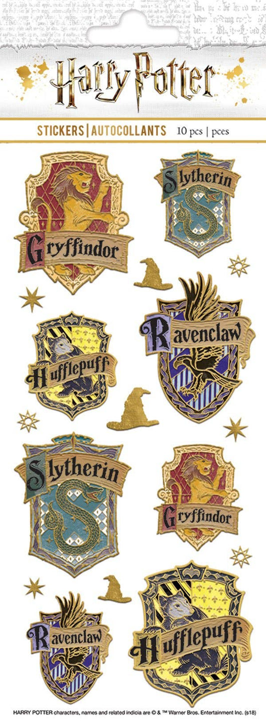 Sticker Sheet; Harry Potter (Faux Enamel)