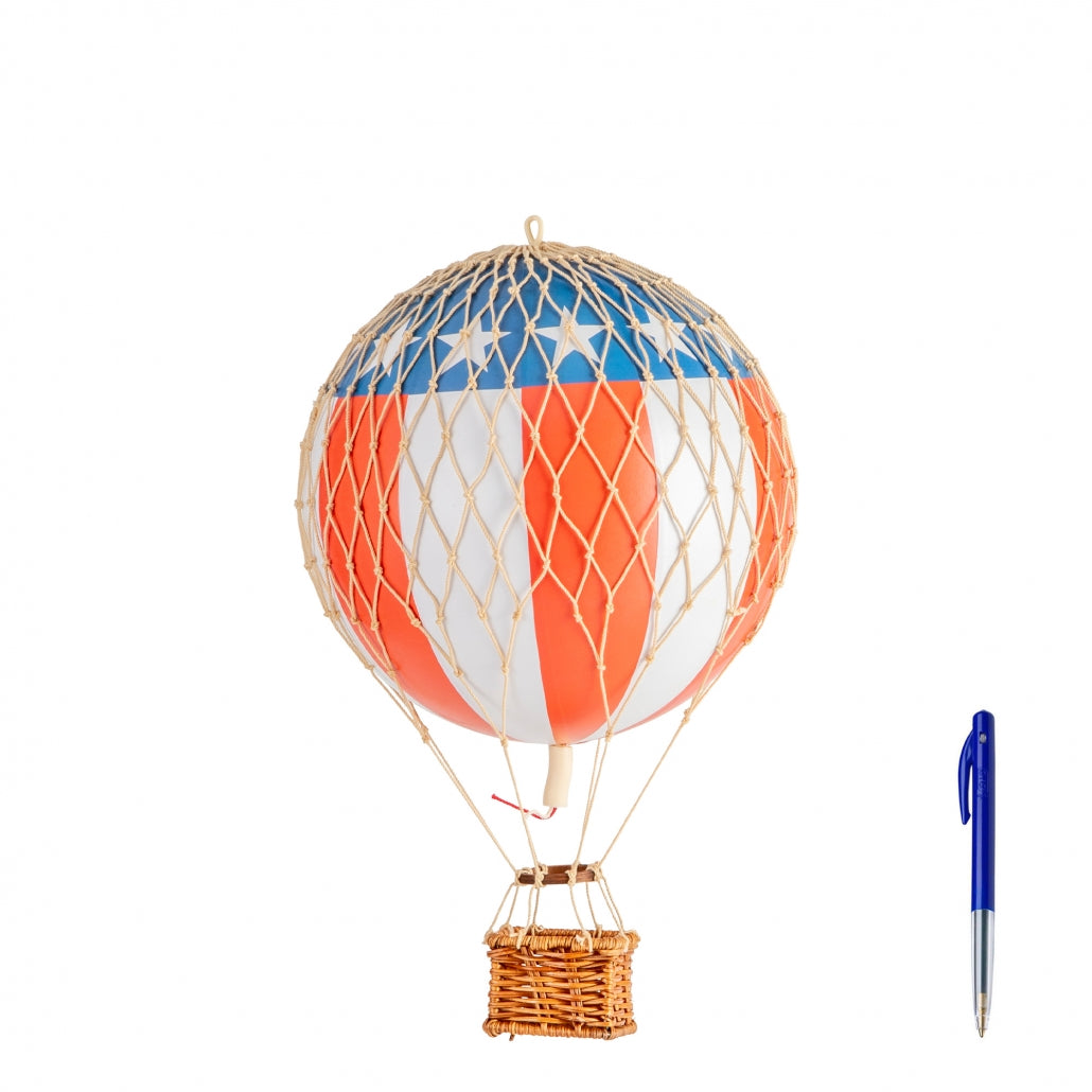 Hot Air Balloon Model; Travels Light (Americana)