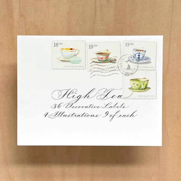 Decorative Labels; High Tea by Felix Doolittle (36 Labels)