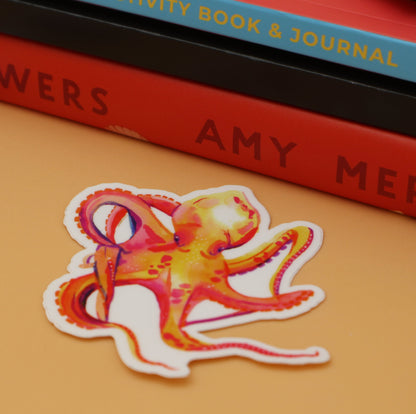 Vinyl Sticker; Octopus - Made By Shellie