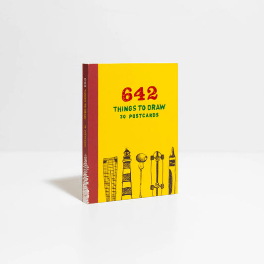 Postcard Book; 642 Things to Draw (30 Postcards)