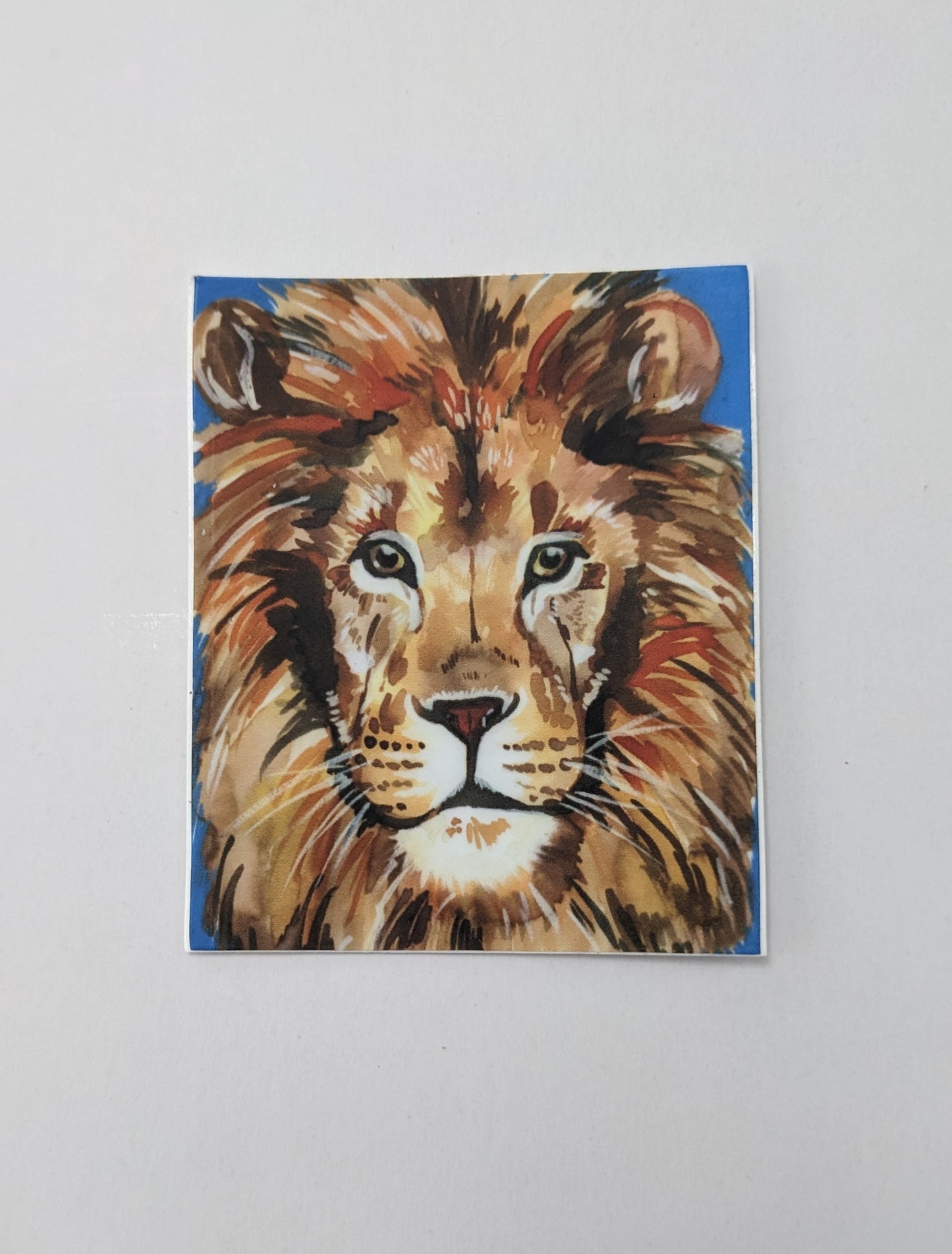 Vinyl Sticker; Lion - Made By Shellie