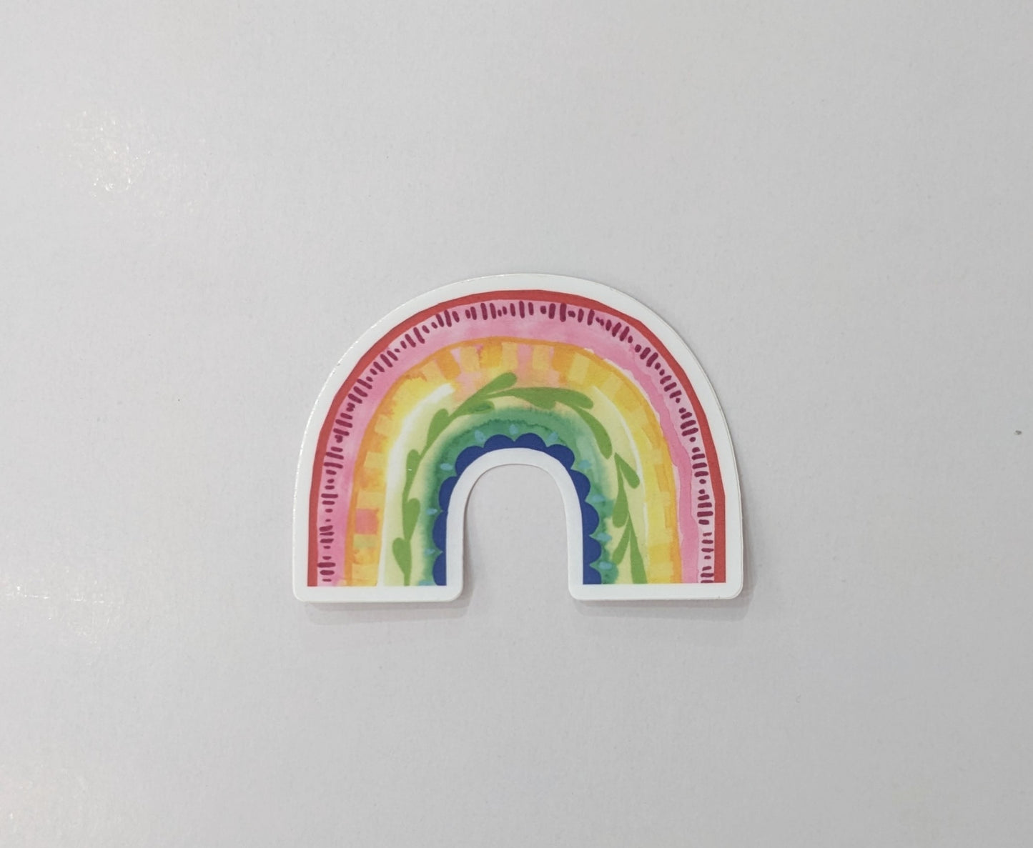 Vinyl Sticker; Rainbow - Made By Shellie