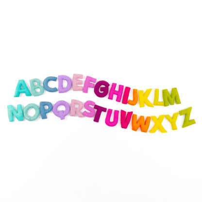 Felt Alphabet Garland: Whimsy (Handcrafted)