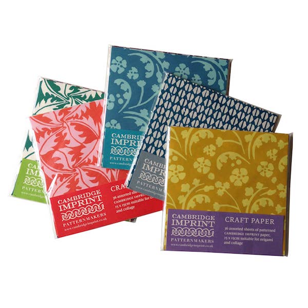 Craft Paper Packet; Assorted (36 sheets)