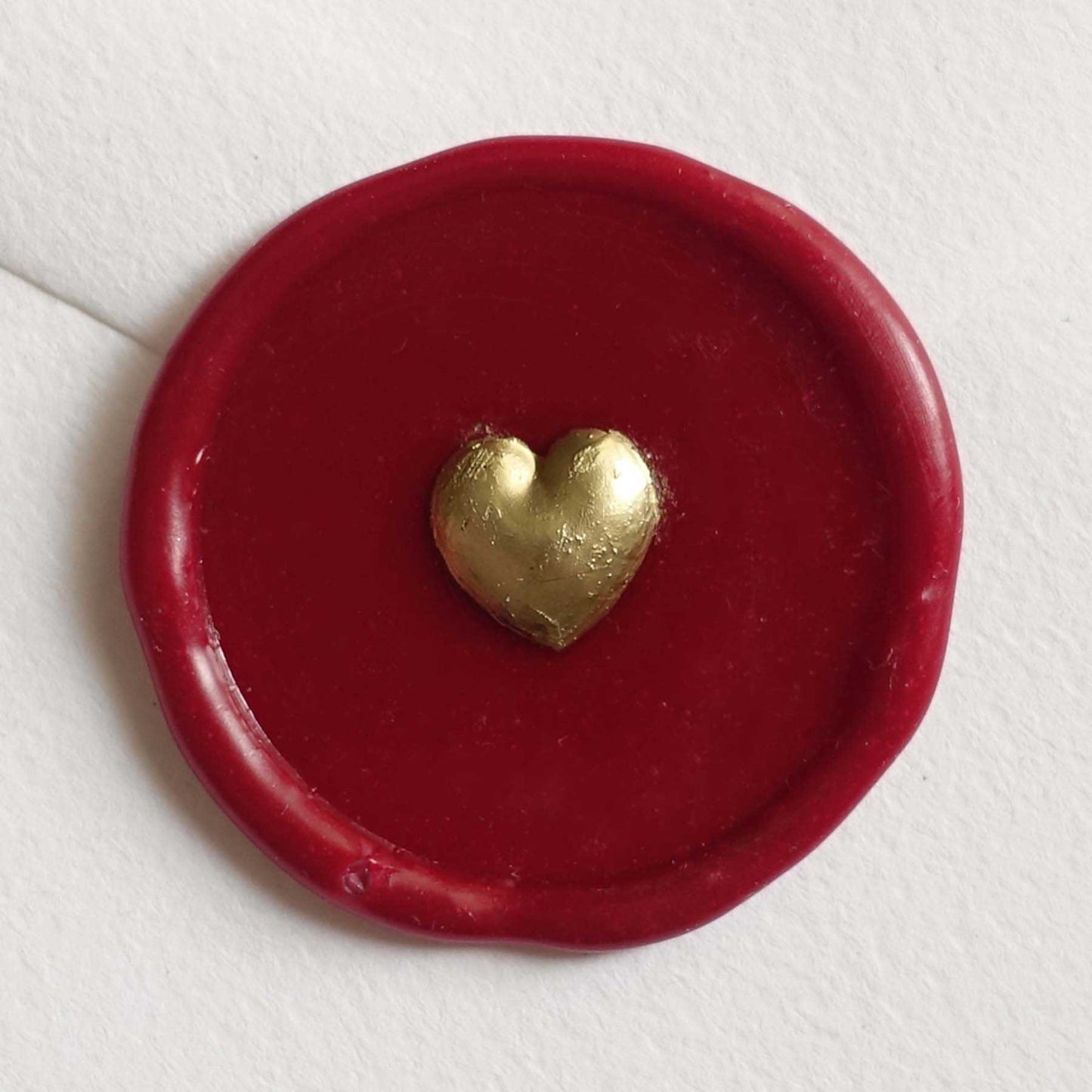 Wax Seal Stamp; Love Heart 3D