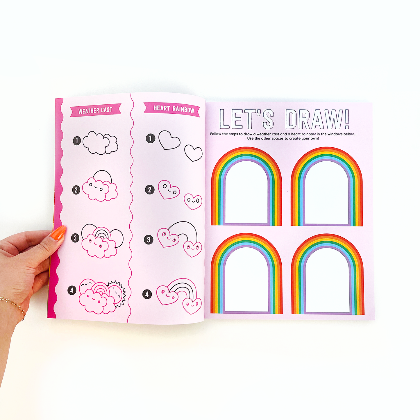 Pipsticks Sticker Book; Draw-Along Rainbow