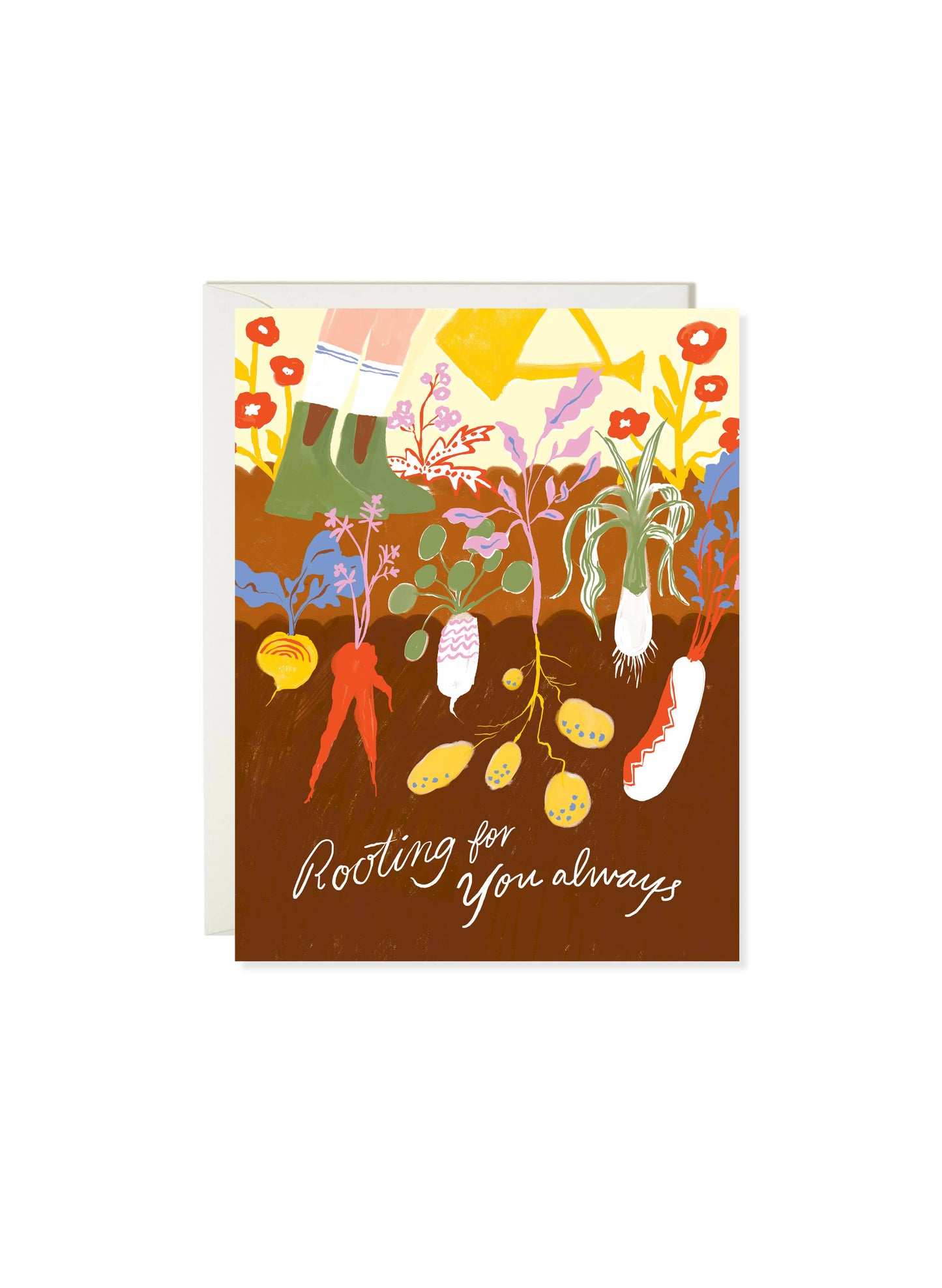 Encouragement Card; Rooting For You
