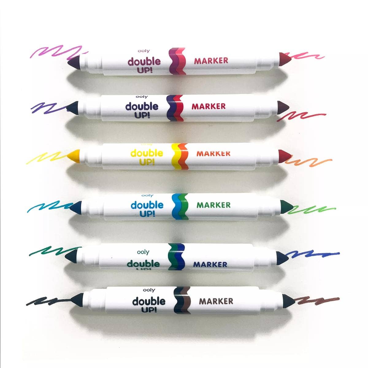 Ooly Double Up! Double Ended Markers (12 Colors)