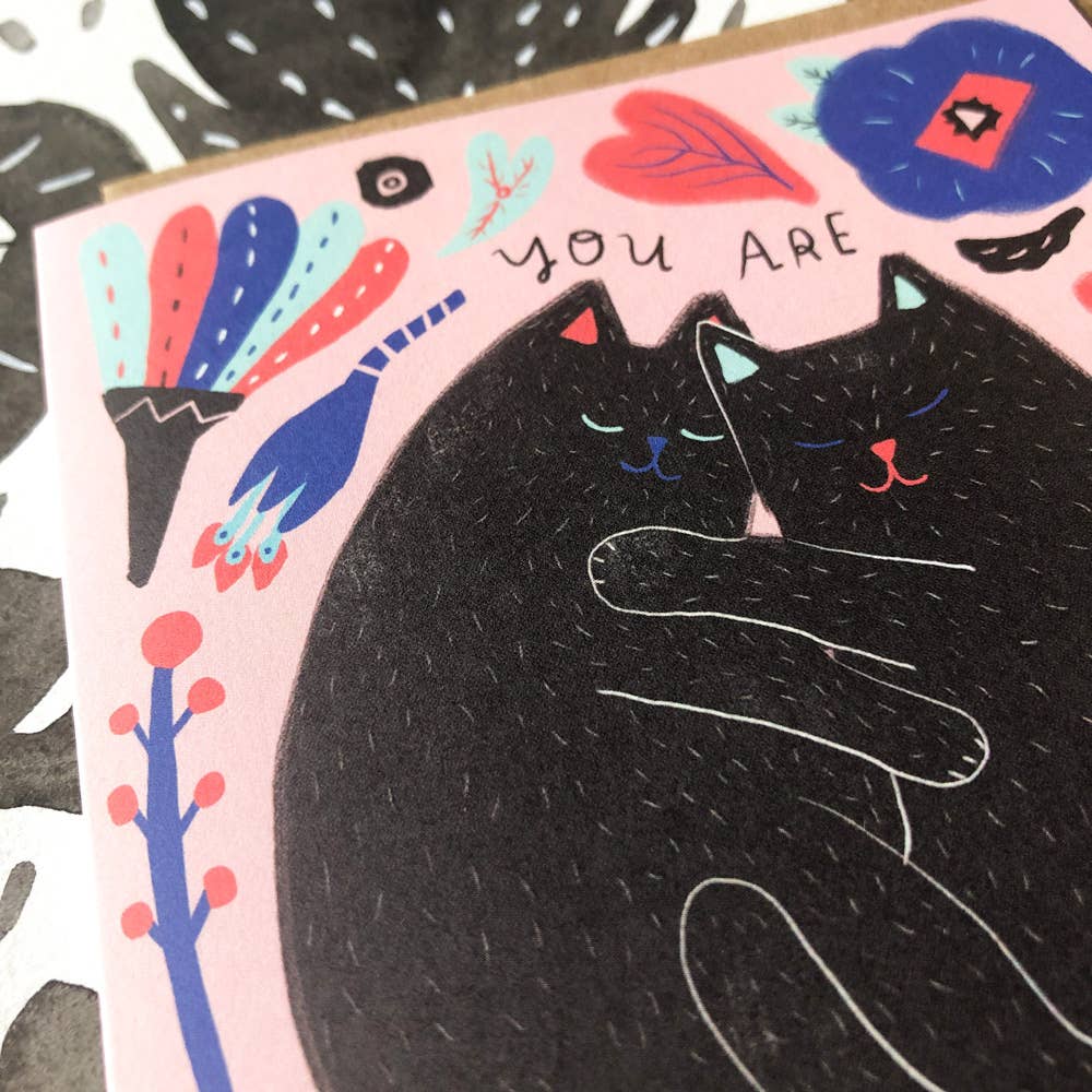 Love Card; Kitty You Are My Happy Place