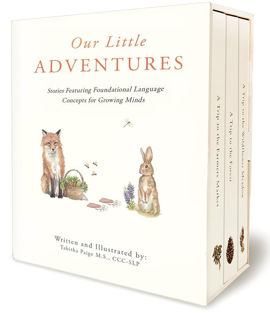 Baby Book Set; Our Little Adventures Box Set (Featuring Foundational Language Concepts for Growing Minds)