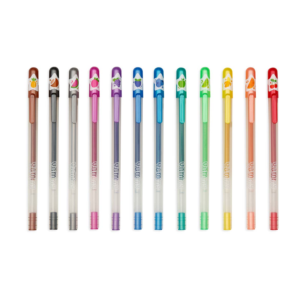 Ooly Yummy Yummy Scented Glitter Gel Pens; Set of 12