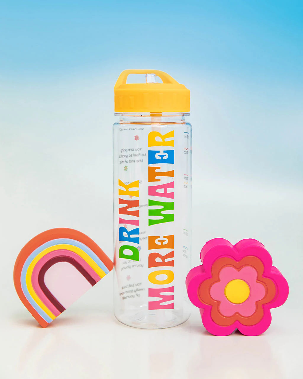 Water Bottle; DRINK MORE WATER By Ban.dō (Tracker Bottle)