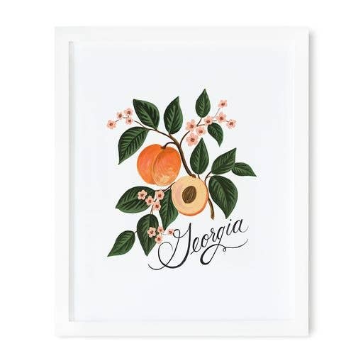 Rifle Paper Co. Art Print; Georgia Peach (8x10)