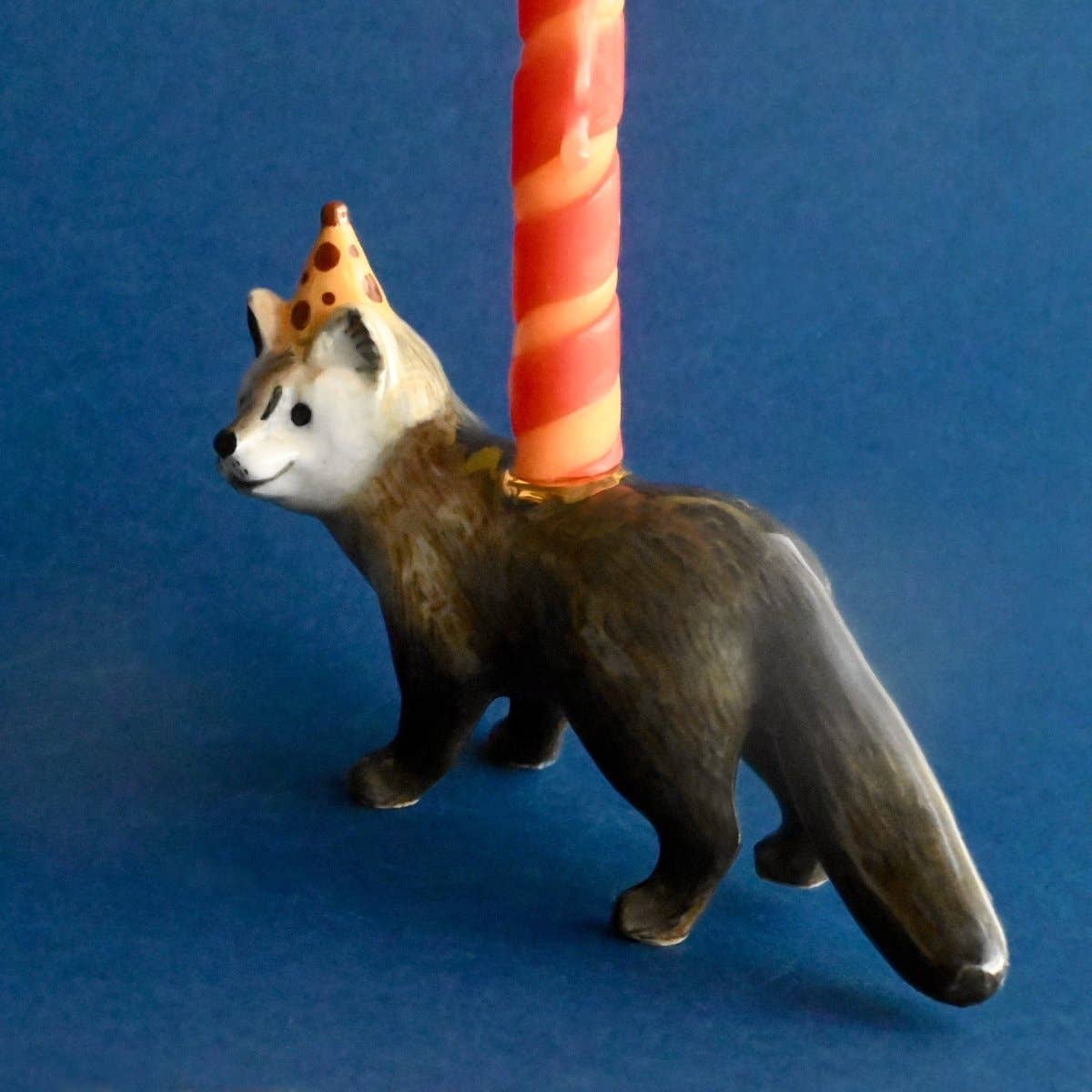 Camp Hollow Cake Topper; Mink