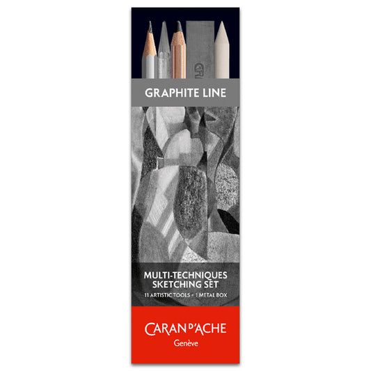 Caran D'Ache Sketching Set; Graphite Line