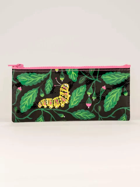 Pencil Case; Caterpillar (95% Post Consumer Recycled Material)