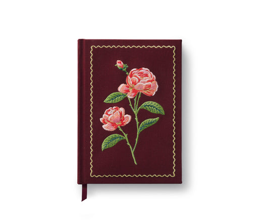 Rifle Paper Co. Embroidered Journal; Roses