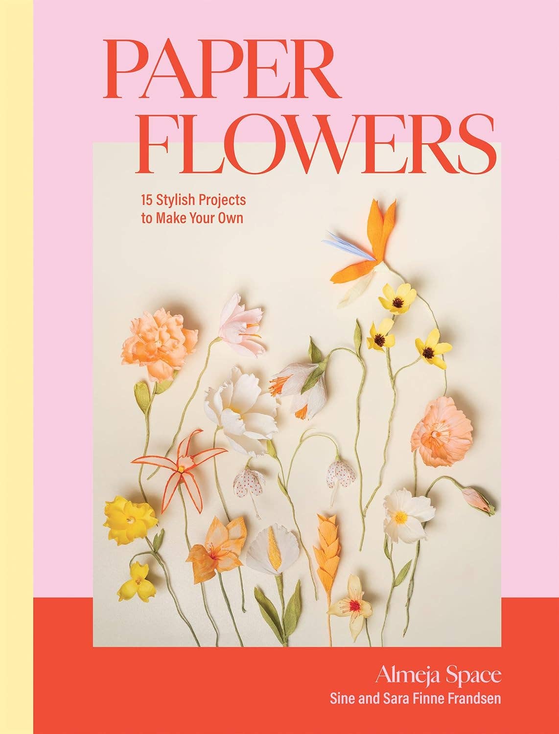 Book; Paper Flowers