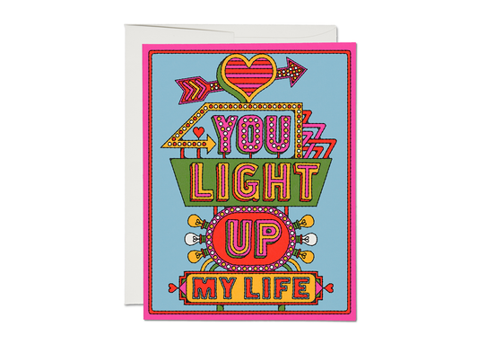 Love Card; You Light Up..