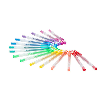 Ooly Yummy Yummy Scented Glitter Gel Pens; Set of 12