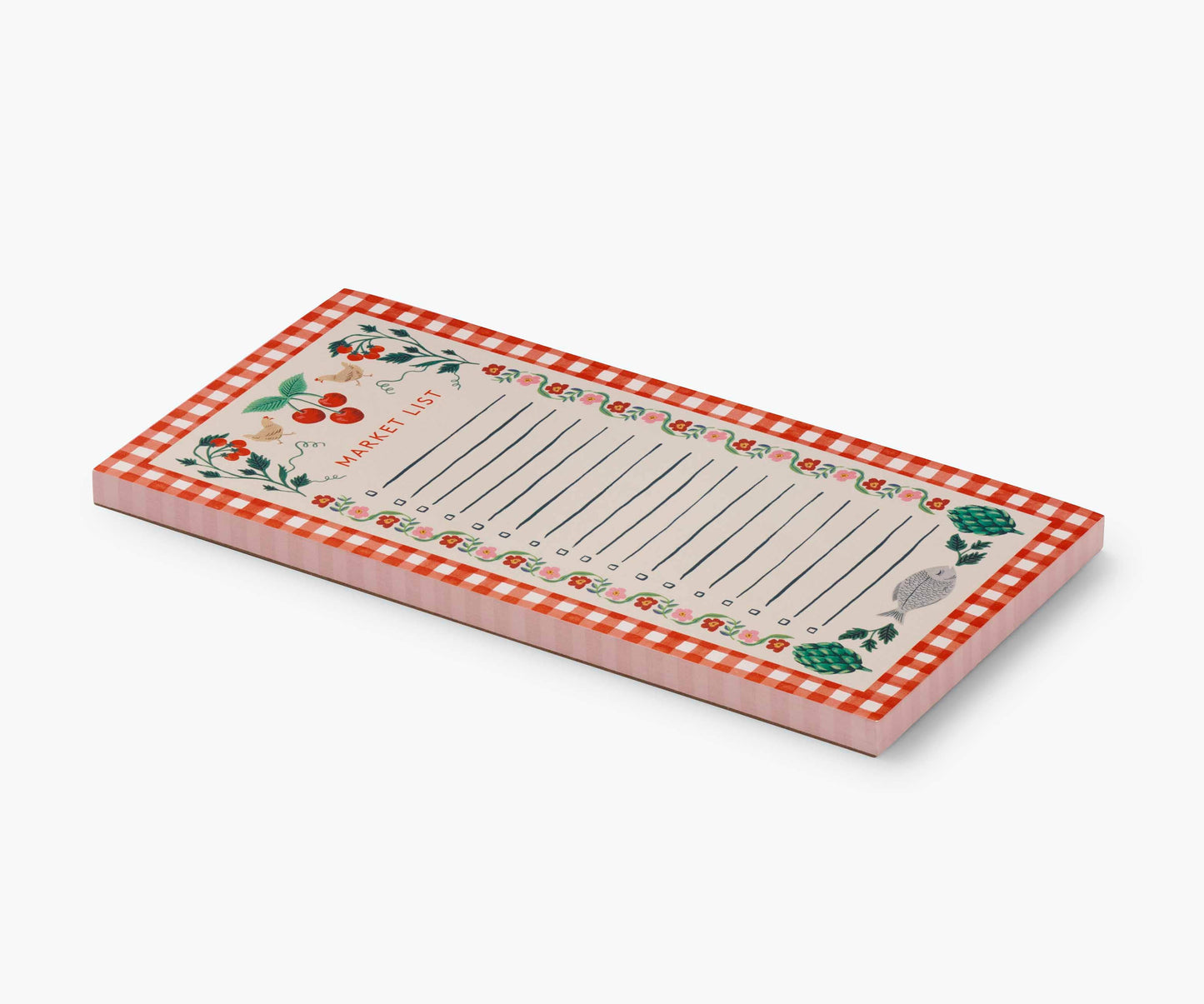 Rifle Paper Co. Notepad; Cherry Farm Market Pad (Attachable Magnet)