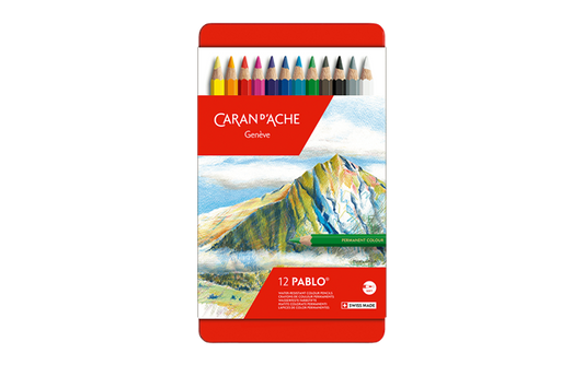 Caran D'Ache Pablo Colored Pencils (Set of 12)