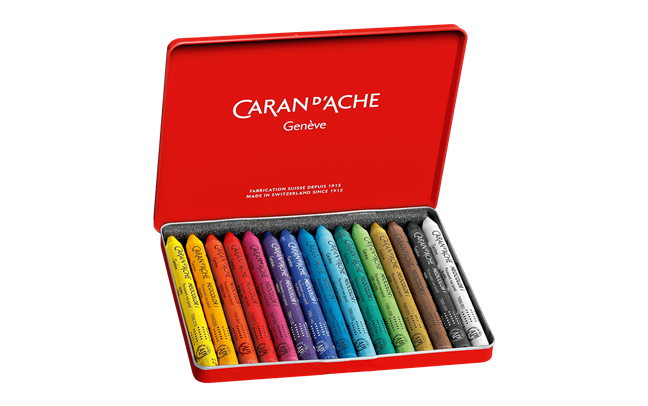 Caran D'Ache Neocolor; Wax Pastel (Set of 15)