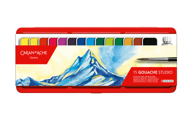 Caran D'Ache Gouache Studio (Set of 15)