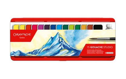 Caran D'Ache Gouache Studio (Set of 15)