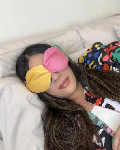 Weighted Eye Mask; HANG IN THERE! (Multi-color)