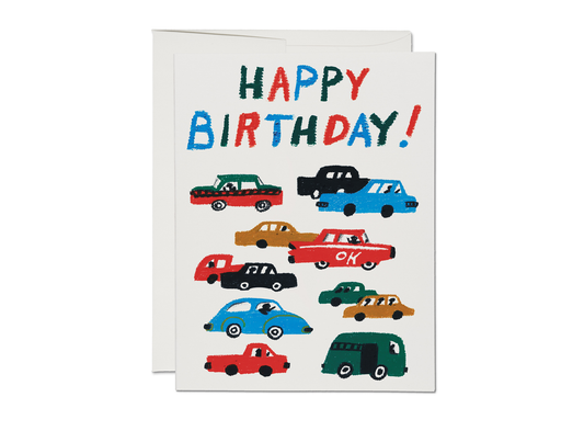 Birthday Card; Birthday Traffic