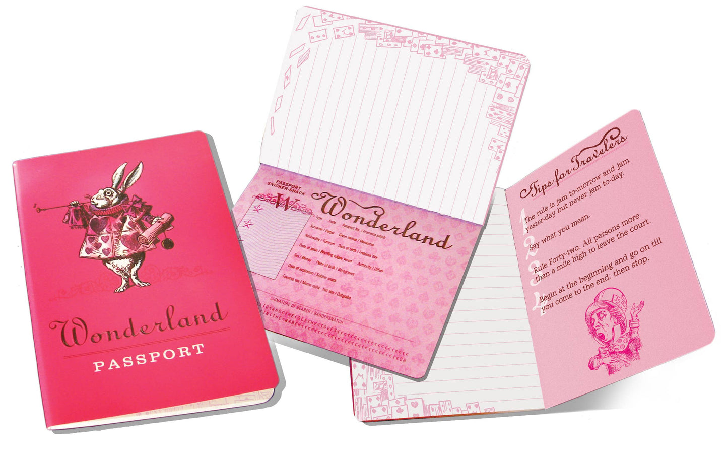 Pocket Notebook; Wonderland Passport
