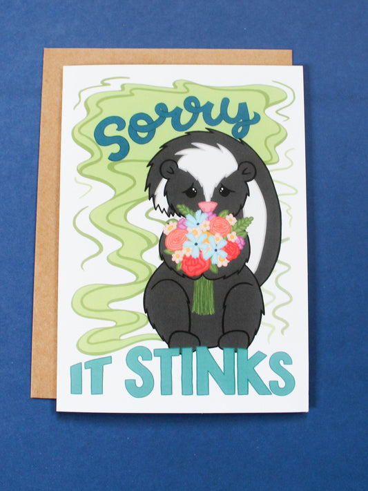 Sympathy Card; Sorry It Stinks