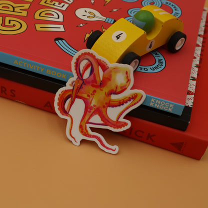 Vinyl Sticker; Octopus - Made By Shellie