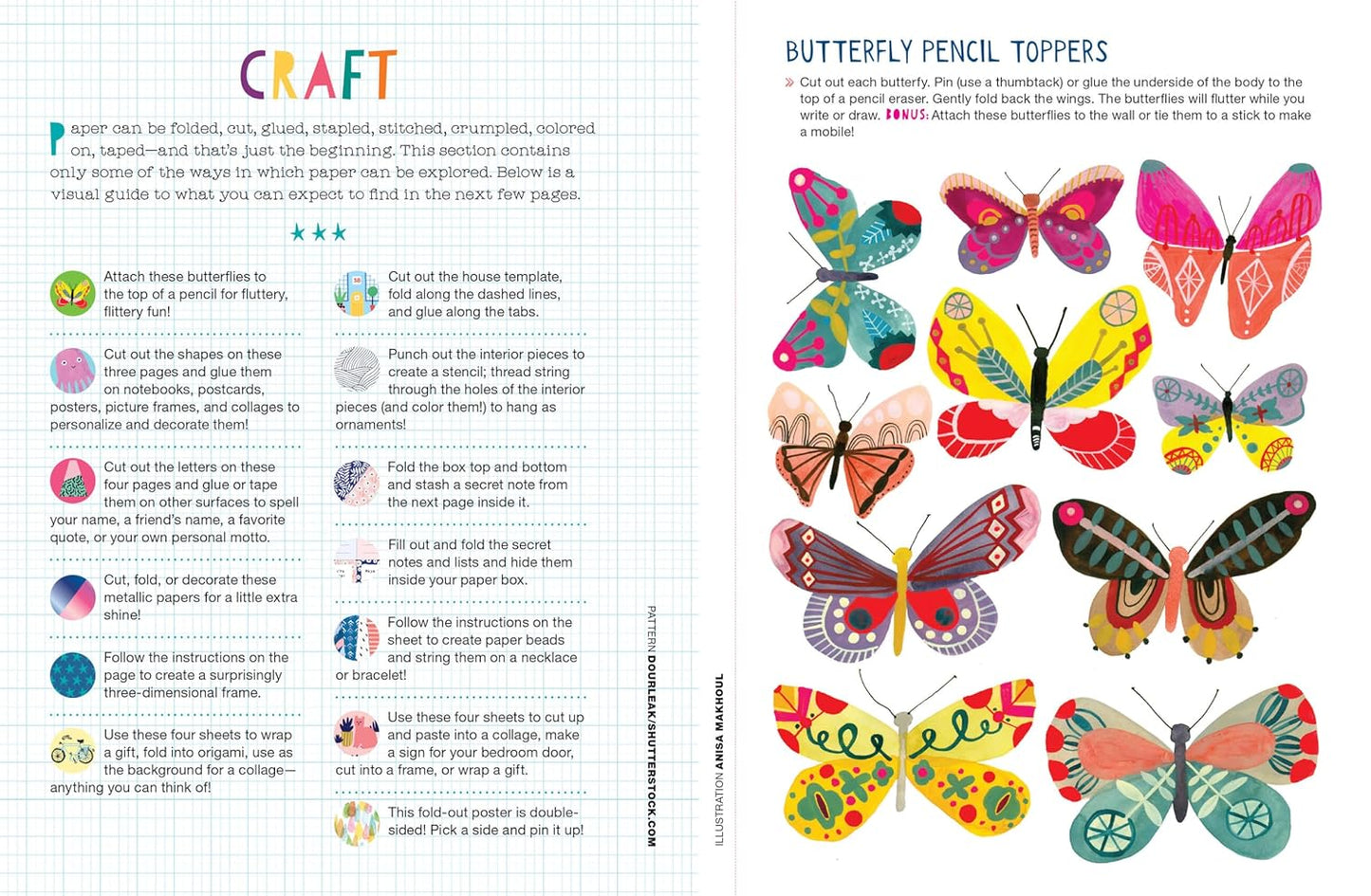 Craft Book; The Kids' Book of Paper Love: Write. Craft. Play. Share. (Flow)