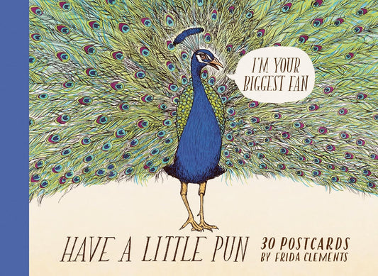 Postcard Book; Have A Little Pun (30 Illustrated Postcards)