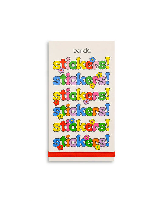 Sticker Book; ISSUE NINE By Ban.dō (35 Pages, 700+ Stickers)