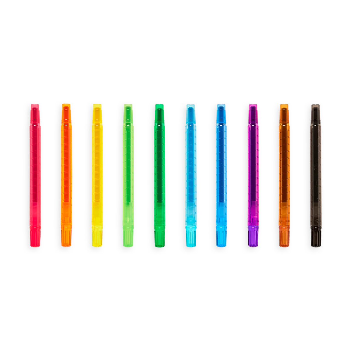 Ooly Scented Twist Up Crayons; Yummy Yummy (Set of 10 different Scents and Colors)