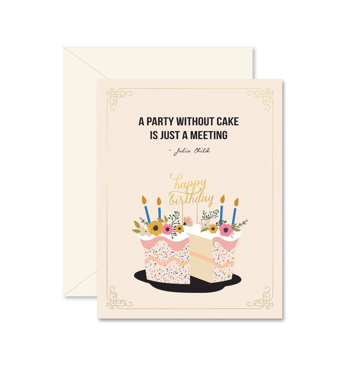 Birthday Card; Party Without Cake