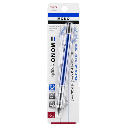 Tombow MONO Graph Mechanical Pencil, Blue