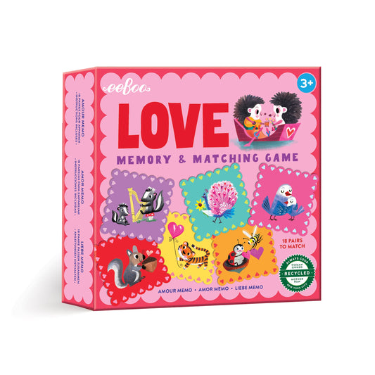 Eeboo Love Memory Game