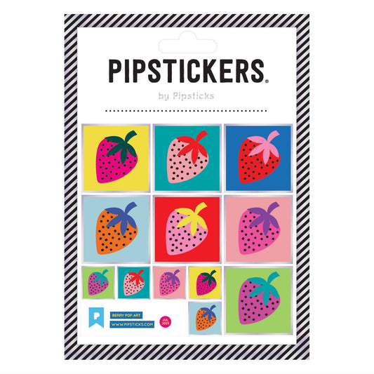 Pipsticks Sticker Sheet; Berry Pop Art