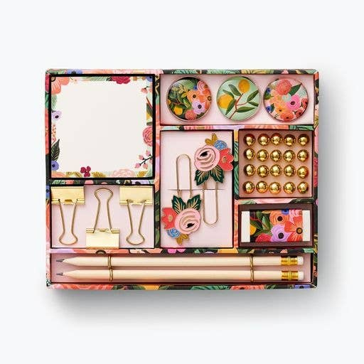 Rifle Paper Co. Desk Tackle Box; Garden Party