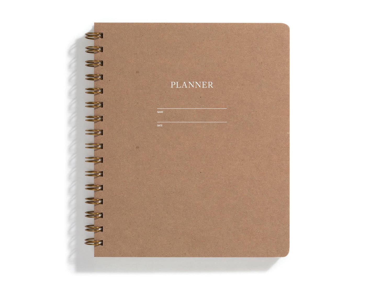 Planner; Kraft By Shorthand Press (Un-Dated)