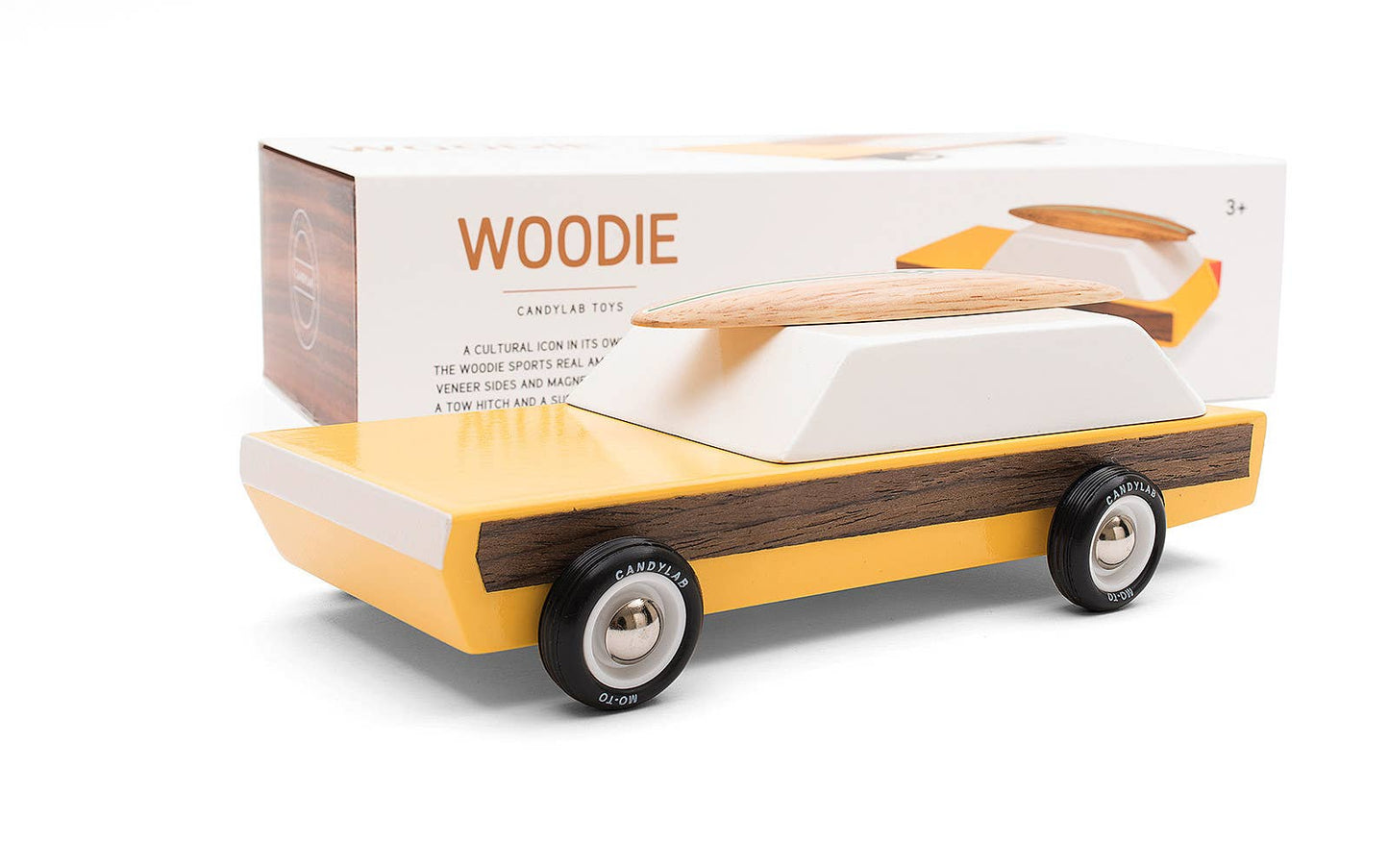 CandyLab Car Woodie (Wooden Diecast Toy)