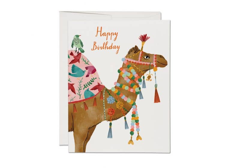 Birthday Card; Camel