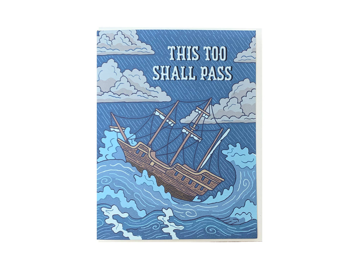 Sympathy Card; This Too Shall Pass By Noteworthy Paper & Press