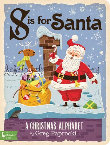 Alphabet Board Book; S is for Santa