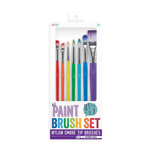 Ooly Lil' Paint Brush Set (Set of 7)